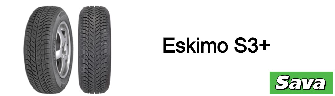 Sava Eskimo S3+ 185/65R14 86T M+S 3PMSF Kış lastiği