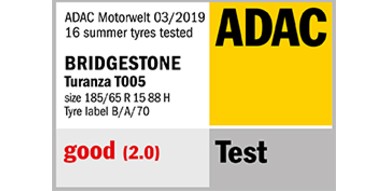Bridgestone Turanza T005 Test