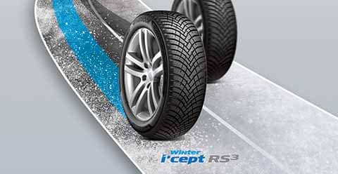 Hankook Winter i'cept RS3 W462 Karlı Zeminde Viraj Performansı